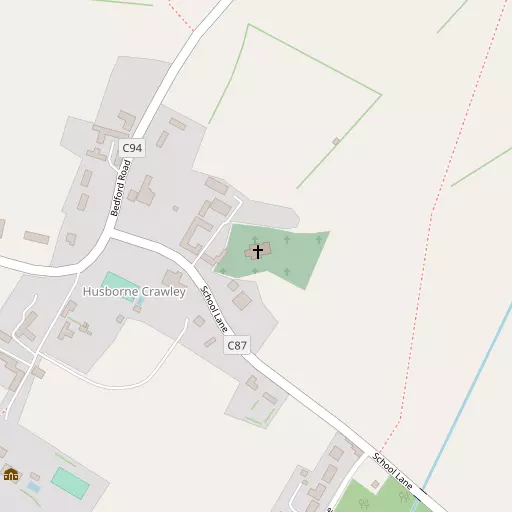 Map of Church End