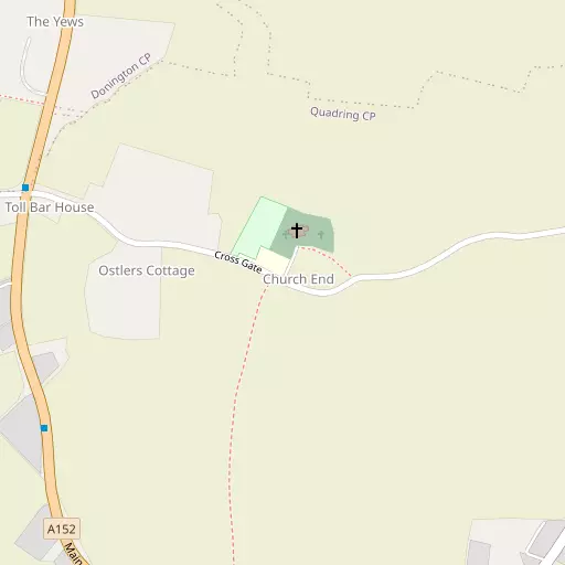 Map of Church End
