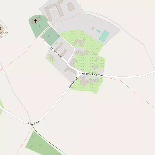 Map of Church End