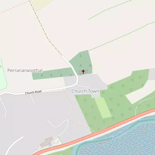 Map of Church Town