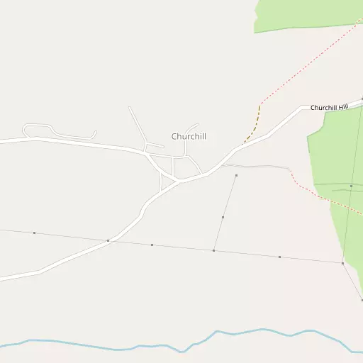 Map of Churchill