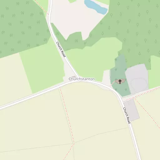 Map of Churchstanton