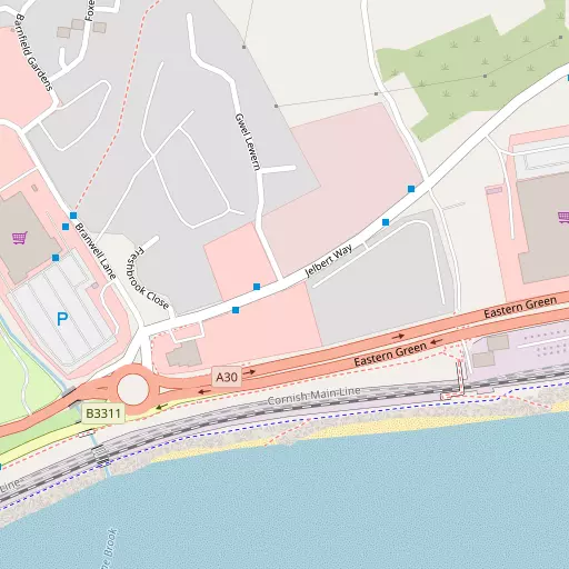 Map of Chyandour