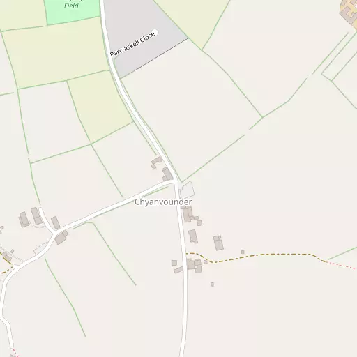 Map of Chyanvounder