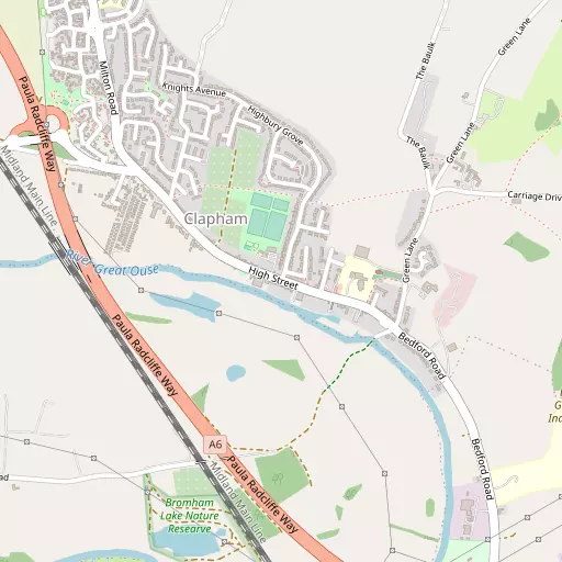 Map of Clapham
