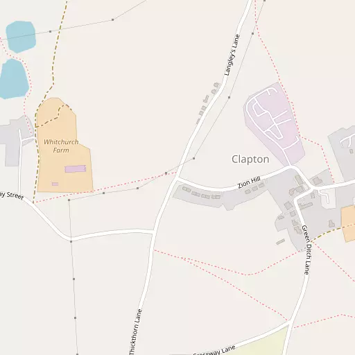 Map of Clapton