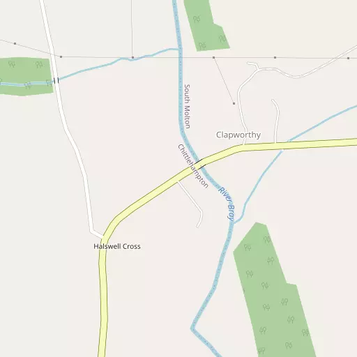 Map of Clapworthy
