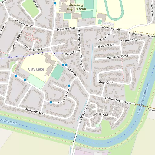 Map of Clay Lake