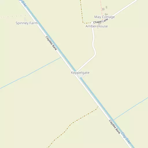 Map of Claydike Bank