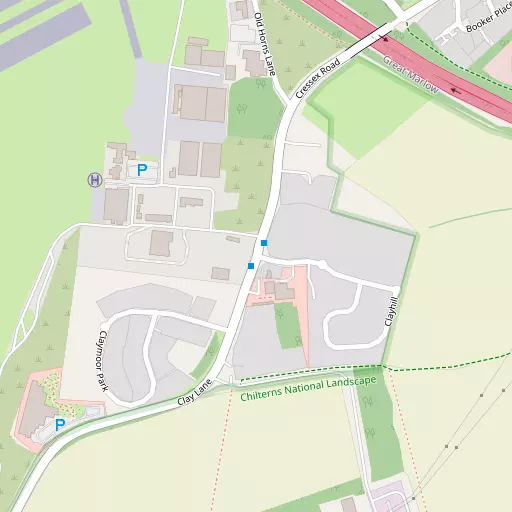 Map of Clayhill
