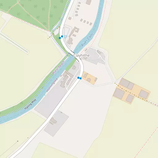 Map of Clayhithe
