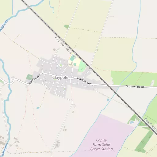 Map of Claypole