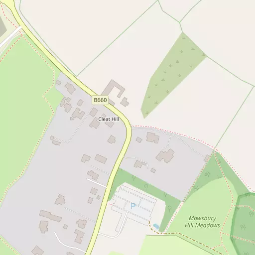 Map of Cleat Hill