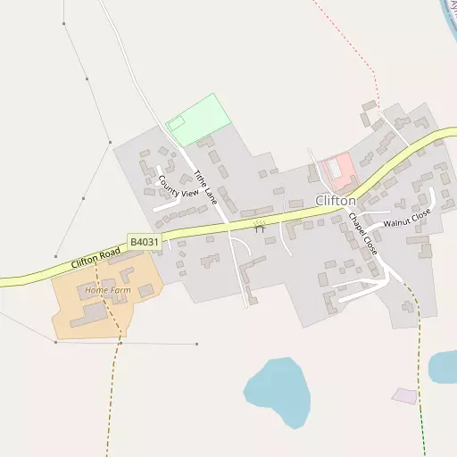 Map of Clifton