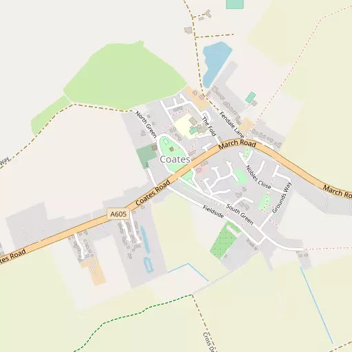 Map of Coates
