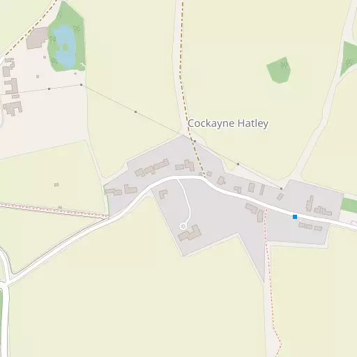 Map of Cockayne Hatley