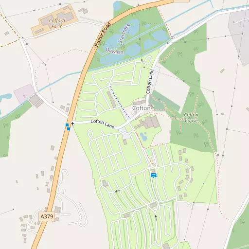 Map of Cofton