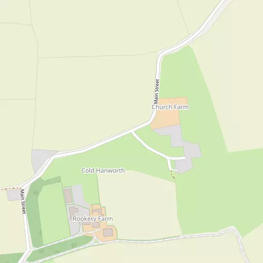 Map of Cold Hanworth