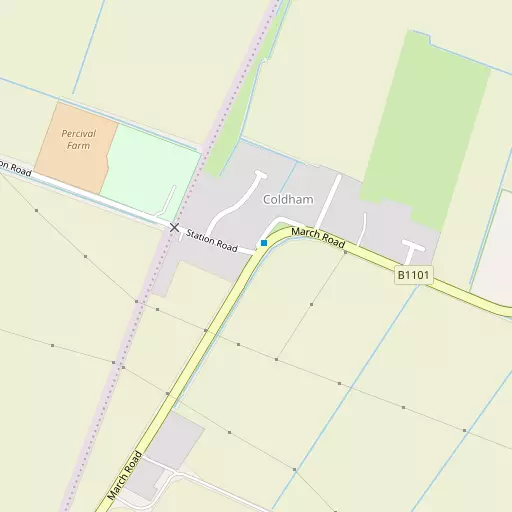 Map of Coldham