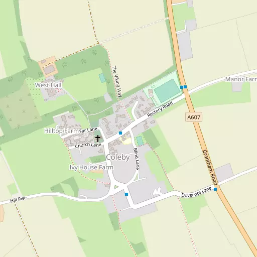 Map of Coleby