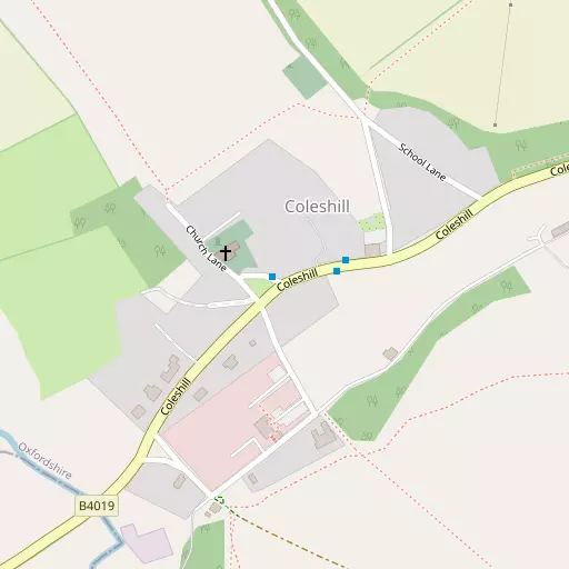 Map of Coleshill