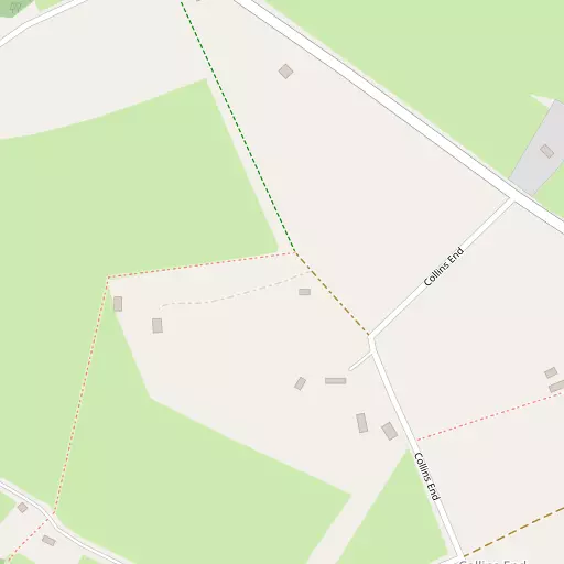 Map of Collins End