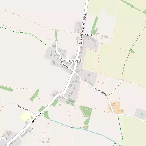 Map of Colmworth
