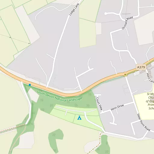 Map of Combe