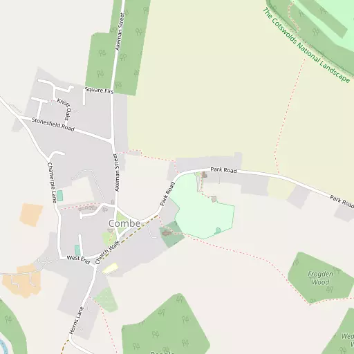 Map of Combe