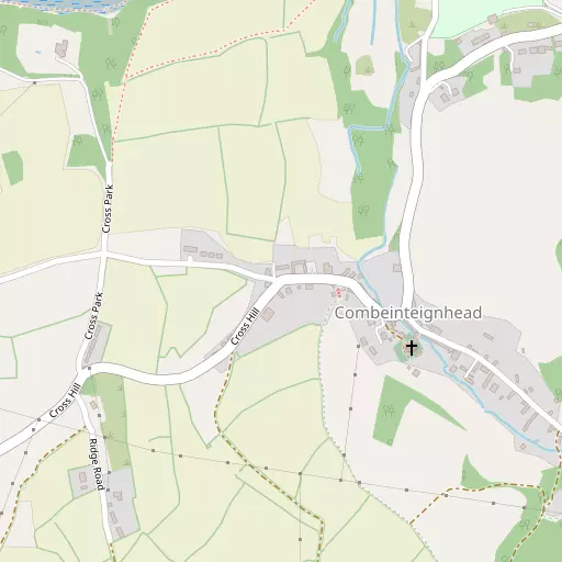 Map of Combeinteignhead