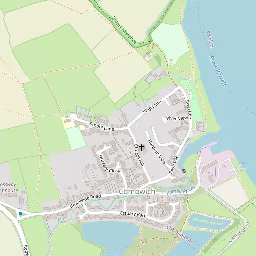 Map of Combwich