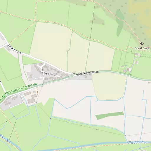 Map of Compton Bishop
