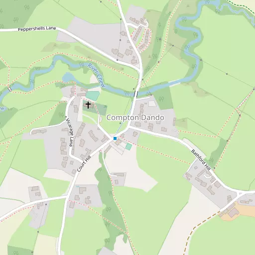 Map of Compton Dando