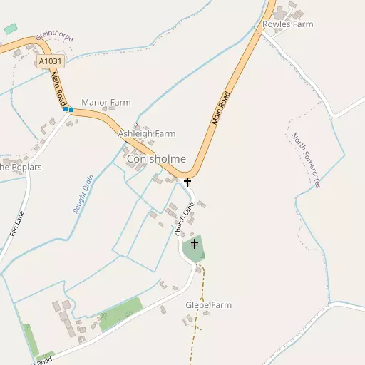 Map of Conisholme