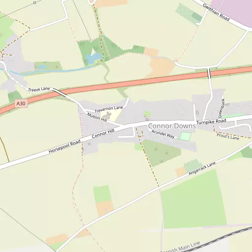 Map of Connor Downs