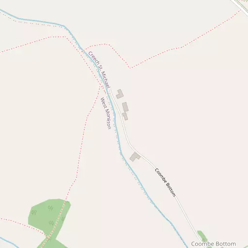 Map of Coombe Bottom