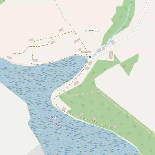 Map of Coombe