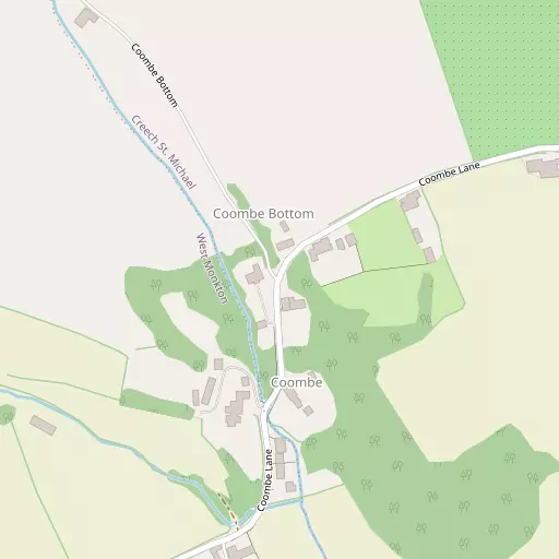 Map of Coombe