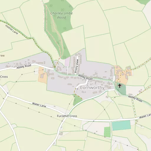 Map of Cornworthy