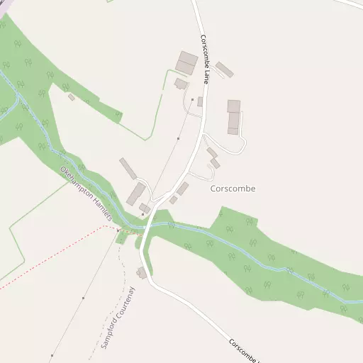 Map of Corscombe