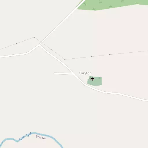 Map of Coryton