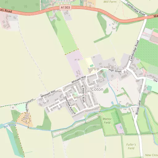 Map of Coton