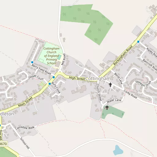 Map of Cottingham