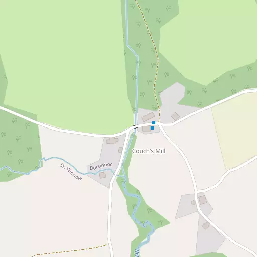 Map of Couch's Mill
