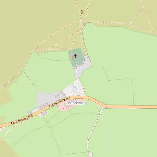 Map of Countisbury
