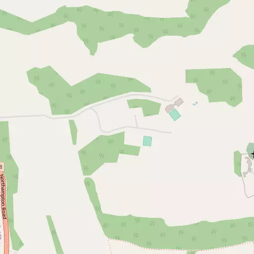 Map of Courteenhall