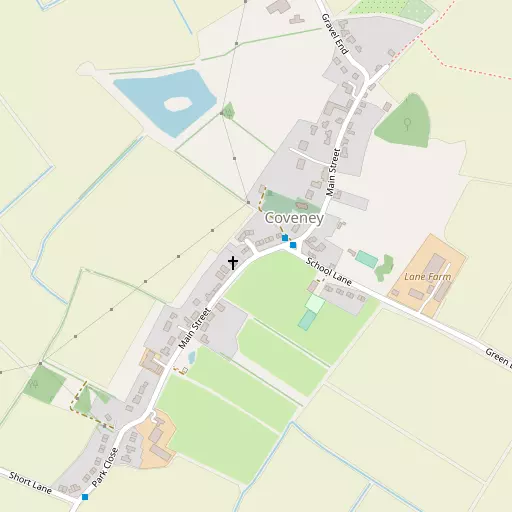 Map of Coveney