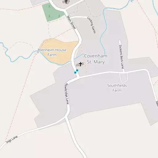 Map of Covenham St Mary