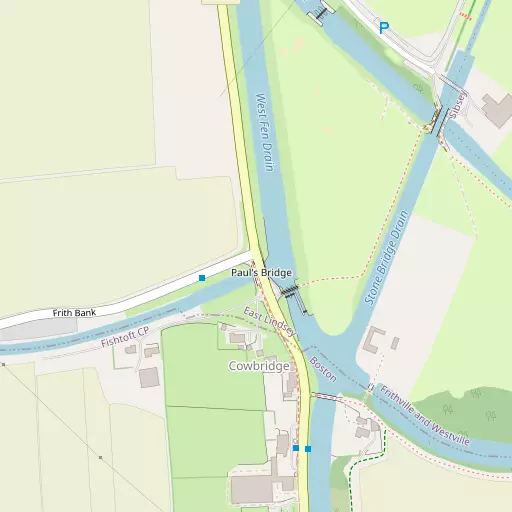 Map of Cowbridge