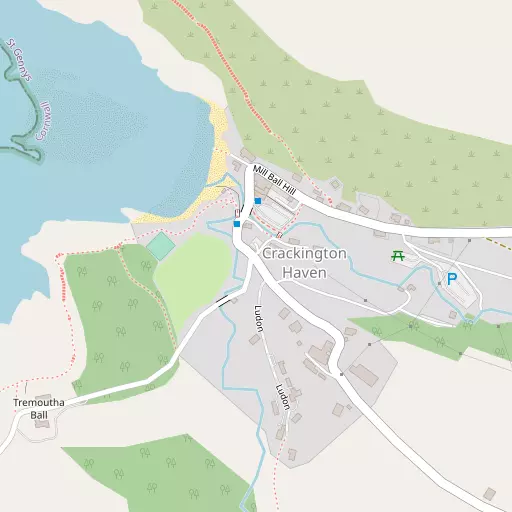Map of Crackington Haven
